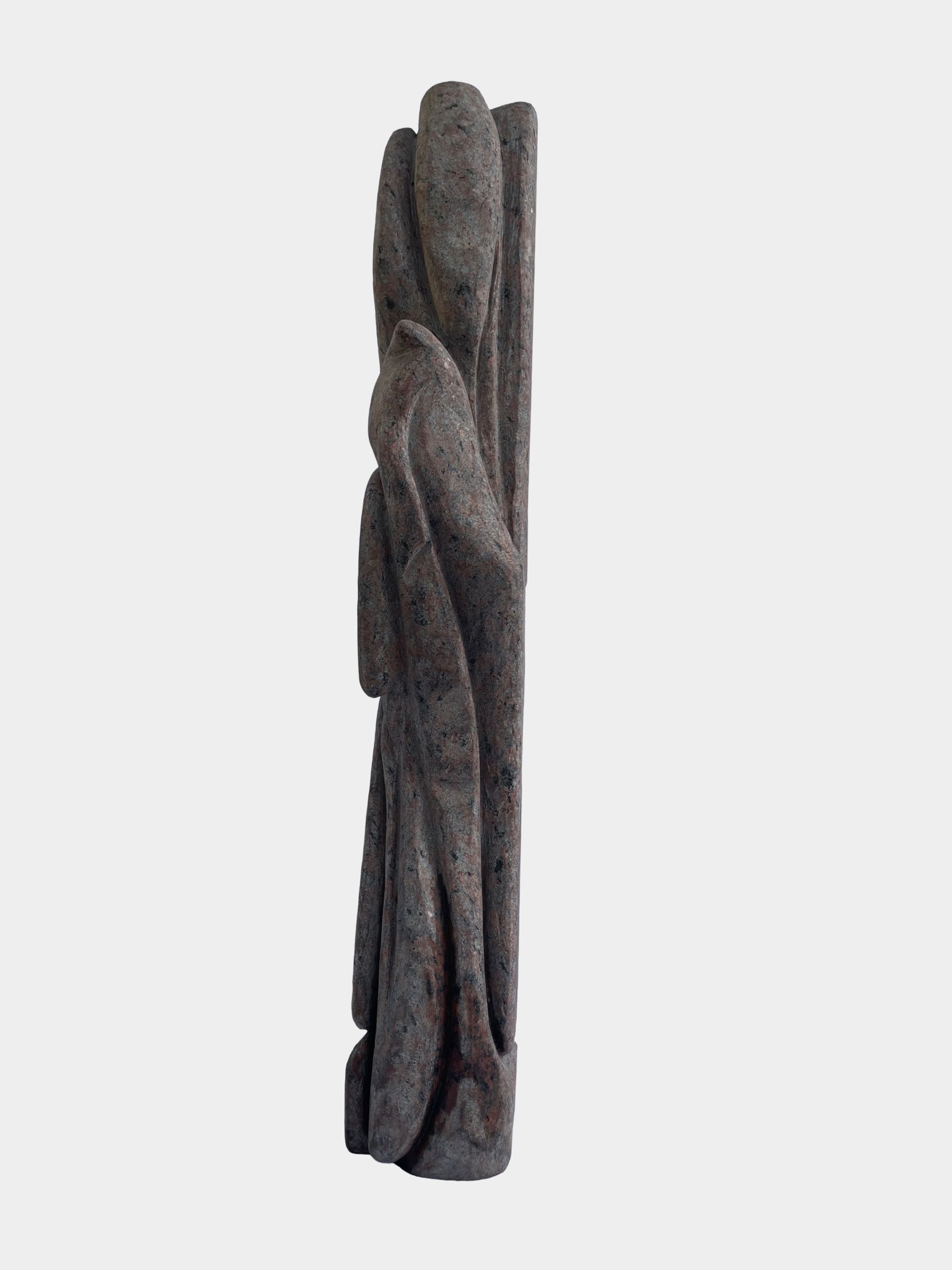 Zonder Titel · II, Jaap Zwart. Natuurstenen beeld, foto 2.